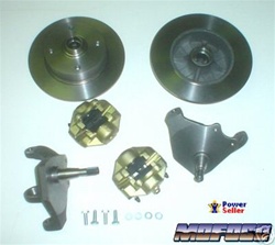 VW BALL JOINT DROPPED SPINDLE DISC BRAKE KIT COMPLETE FITS 1966 AND NEWER